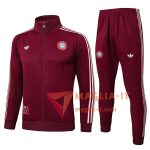 Insieme Tuta Calcio Giacca Bayern Monaco Rosso/Bianco 2025/2026
