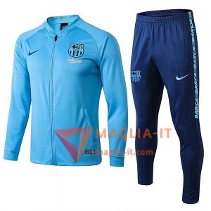 Insieme Tuta Calcio Giacca FC Barcellona Azzurro 2025/2026