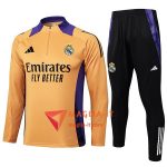 Insieme Tuta Calcio Real Madrid Arancia/viola 2025/2026