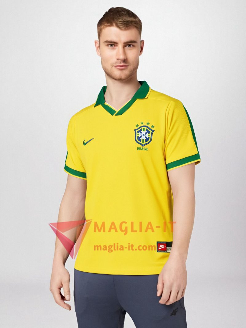 Maglie Calcio Brasile Retro Prima 1997