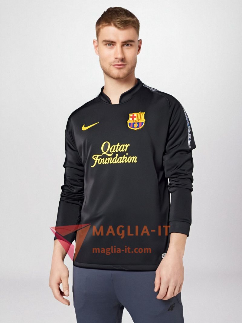 Maglie Calcio FC Barcellona Retro Seconda Manica Lunga 2011/2012
