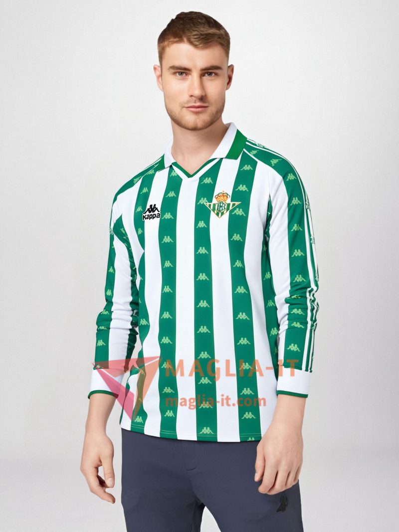 Maglie Calcio Real Betis Retro Prima Manica Lunga 1991/1993