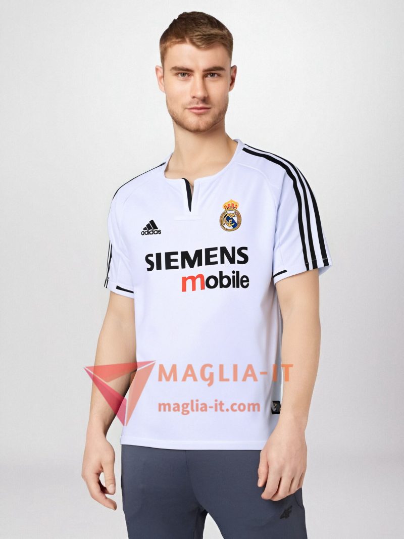 Maglie Calcio Real Madrid Retro Prima 2003/2004