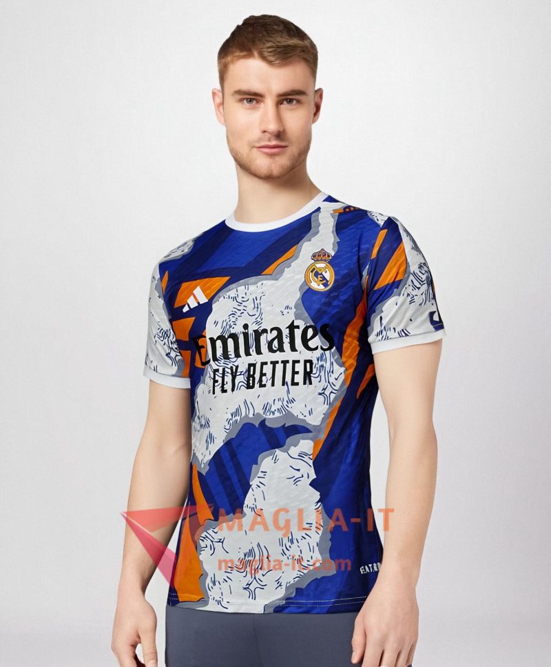 Maglie Calcio Real Madrid Special Edition Blu/Bianco 2025/2026