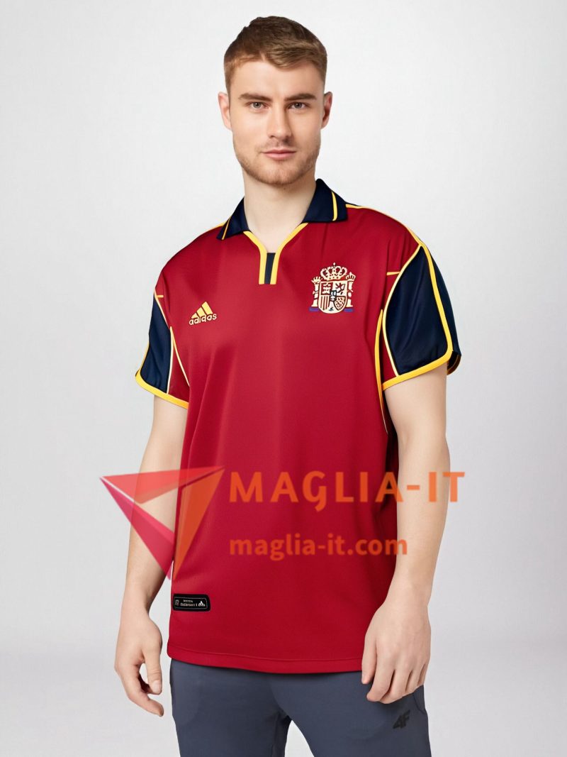 Maglie Calcio Spagna Retro Prima 2000