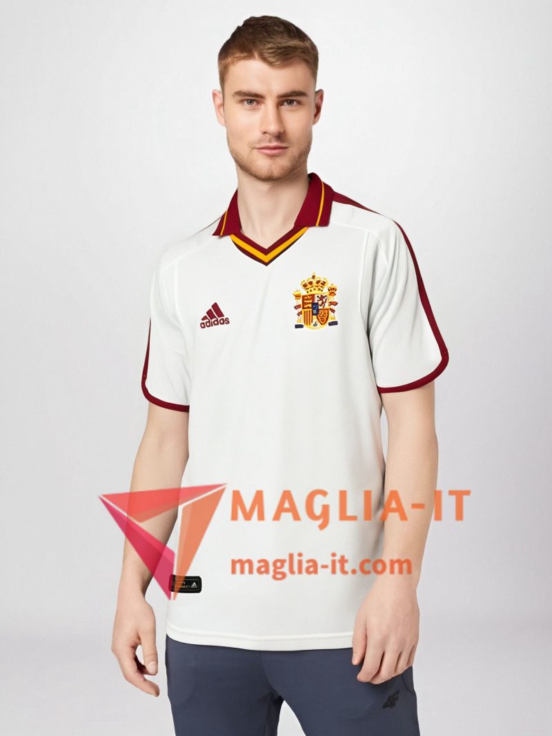 Maglie Calcio Spagna Retro Seconda 2000