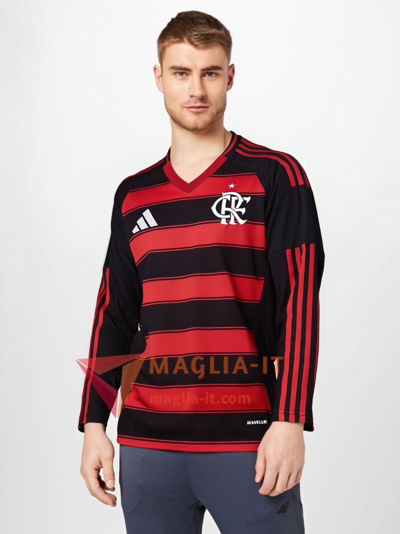 Nuova Maglie Calcio Flamengo Prima Manica Lunga 2025/2026