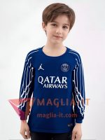 Nuova Maglie Calcio PSG Bambino Quarto Manica Lunga 2024/2025