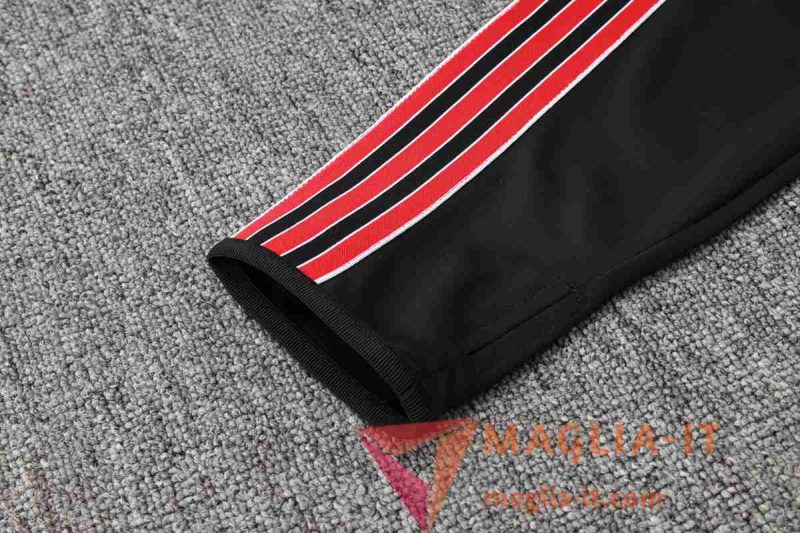 Insieme Tuta Calcio Giacca Manchester United Nero/Rosso 2025/2026 - immagine 2