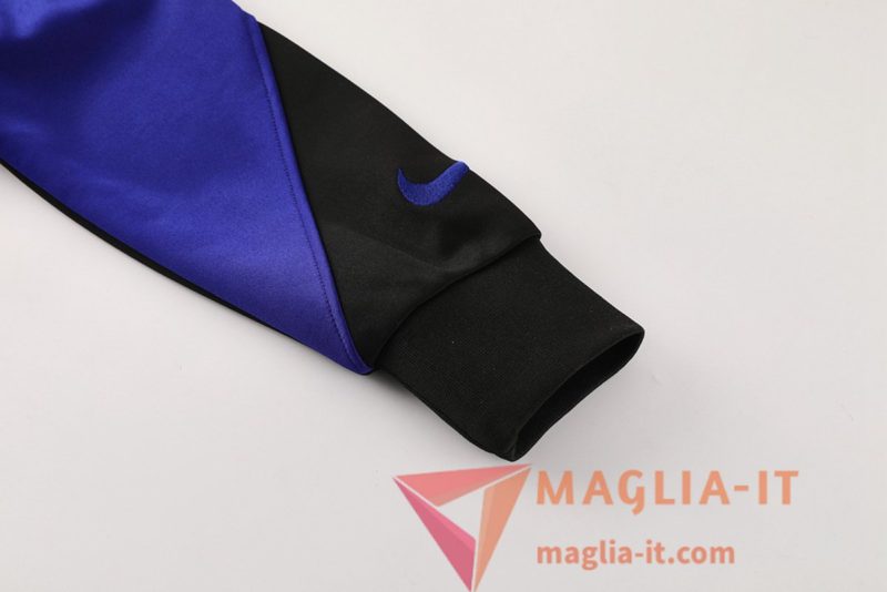 Nuovo Insieme Tuta Calcio Giacca FC Barcellona Nero/viola 2025/2026 - immagine 4
