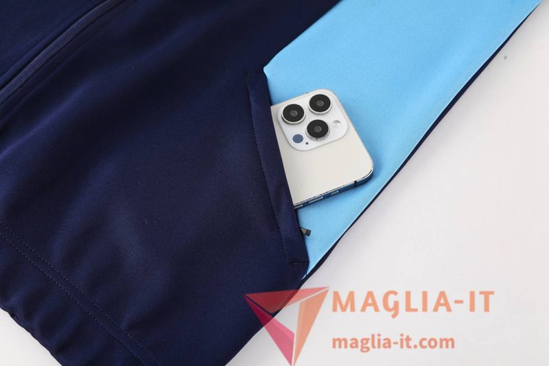 Insieme Tuta Calcio Giacca Marsiglia Blu Reale 2025/2026 - immagine 5