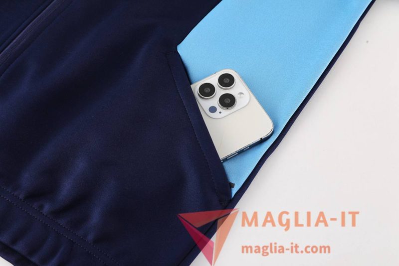 Insieme Tuta Calcio Giacca Manchester City Blu Reale 2025/2026 - immagine 6