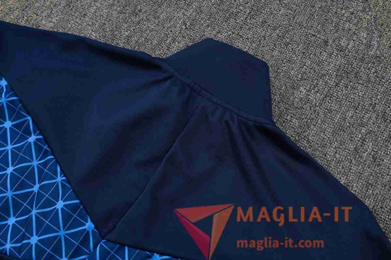 Insieme Tuta Calcio Giacca PSG Blu Reale 2025/2026 - immagine 4