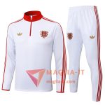 Insieme Tuta Calcio Bayern Monaco Bianco/Rosso 2025/2026