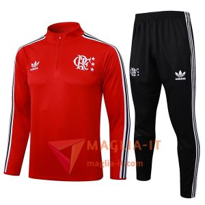 Insieme Tuta Calcio Flamengo Rosso/Bianco/Nero 2025/2026
