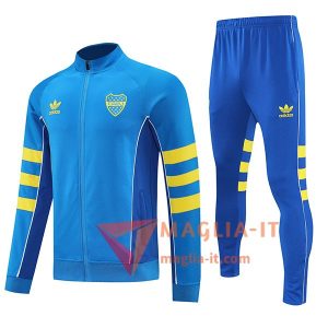 Insieme Tuta Calcio Giacca Calcio Boca Juniors Blu/Giallo 2025/2026