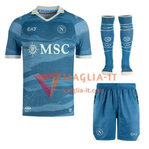 Kit Maglia SSC Napoli Partenope Edition (Pantaloncini + Calzini) 2024/2025