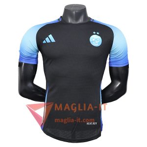 Maglia Nazionale Manica Corta Algeria Special Edition Nero/Blu 2025/2026