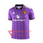 Maglia Polo Manchester United viola 2025/2026