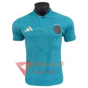 Maglia Polo Manica Corta Ajax Blu 2025/2026