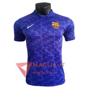 Maglia Polo Manica Corta FC Barcellona viola 2025/2026
