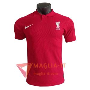 Maglia Polo Manica Corta FC Liverpool Rosso 2025/2026