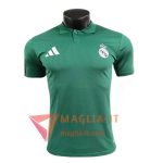 Maglia Polo Manica Corta Real Madrid Verde 2025/2026