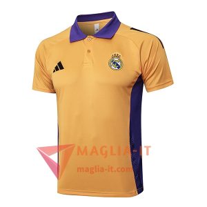 Maglia Polo Real Madrid Arancia/viola 2025/2026