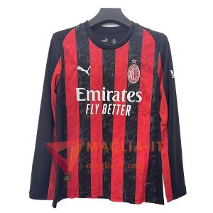 Maglie Calcio AC Milan Prima Manica Lunga Leaked Version 2025/2026
