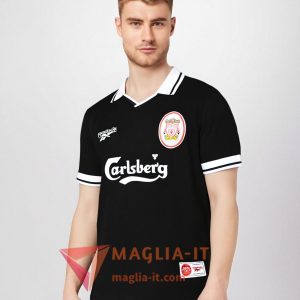 Maglie Calcio FC Liverpool Retro Terza Nero 1996/1997