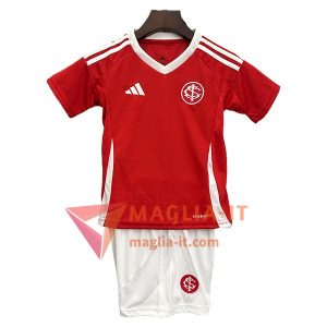 Maglie Calcio Internacional Bambino Prima Rosso 2025/2026