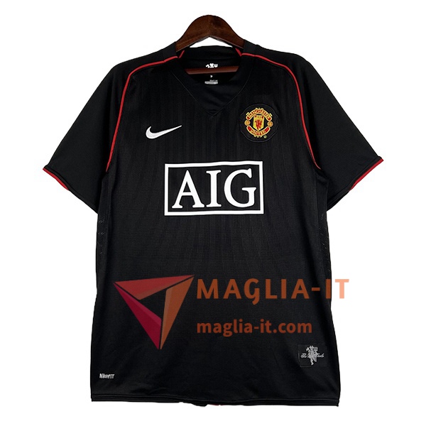 Maglie Calcio Manchester United Retro Seconda 2007/2008