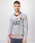 Maglie Calcio Manchester United Retro Seconda Manica Lunga 2008/2009