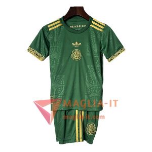 Maglie Calcio Messico Bambino Verde 2025/2026