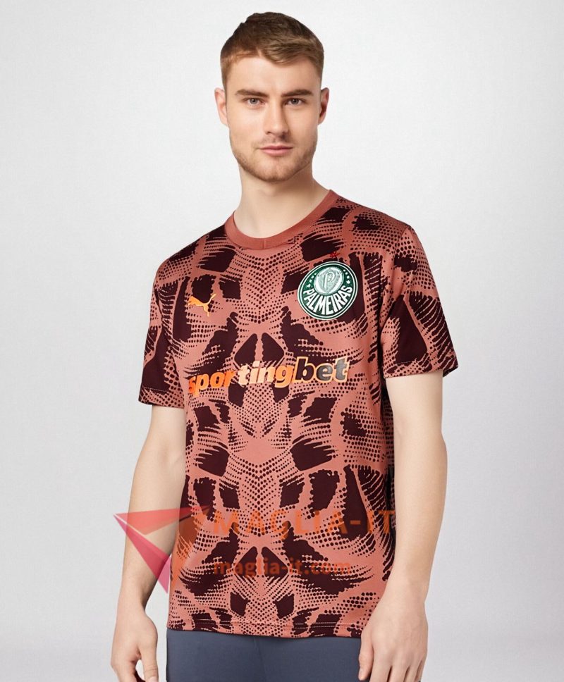 Maglie Calcio Palmeiras Portiere Rosso 2025/2026
