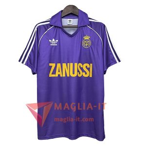 Maglie Calcio Real Madrid Retro Vintage Seconda 1984/1985