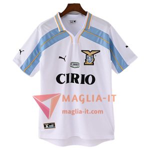 Maglie Calcio SS Lazio Retro 100th Anniversary Edition Bianco