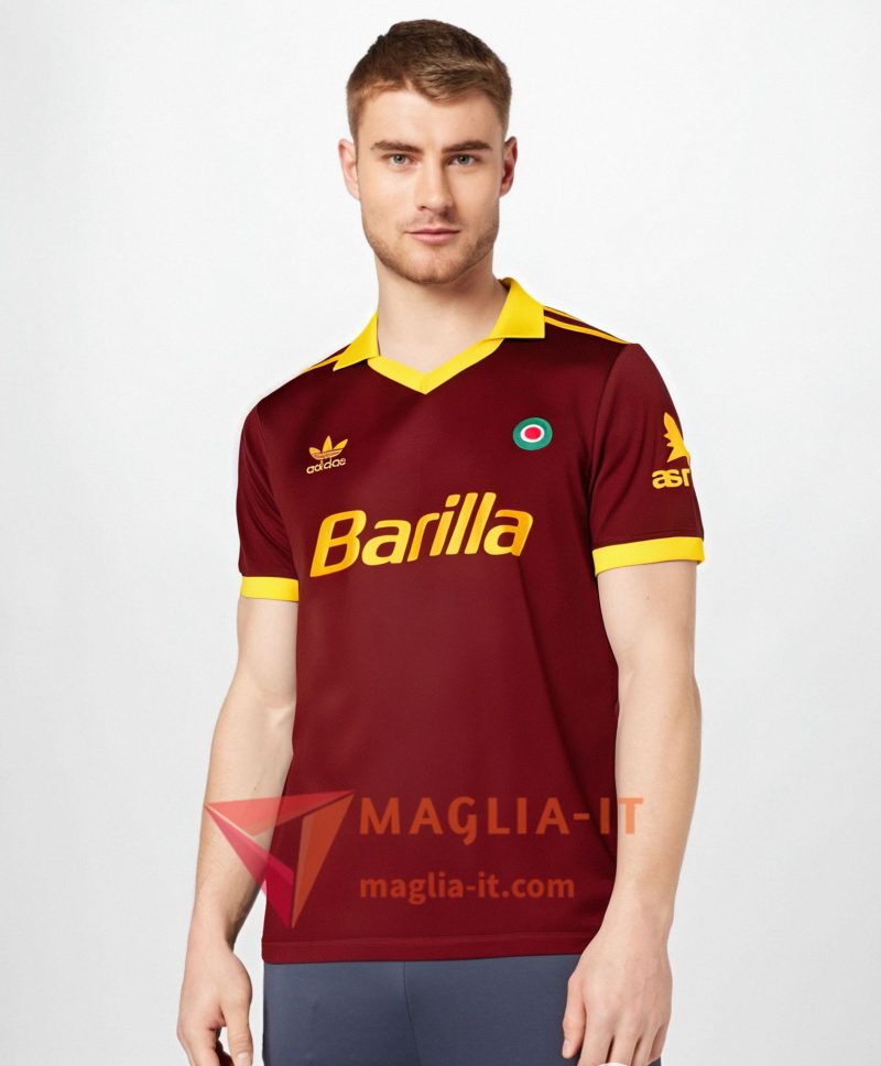 Maglietta Calcio AS Roma Retro Prima 1991/1992