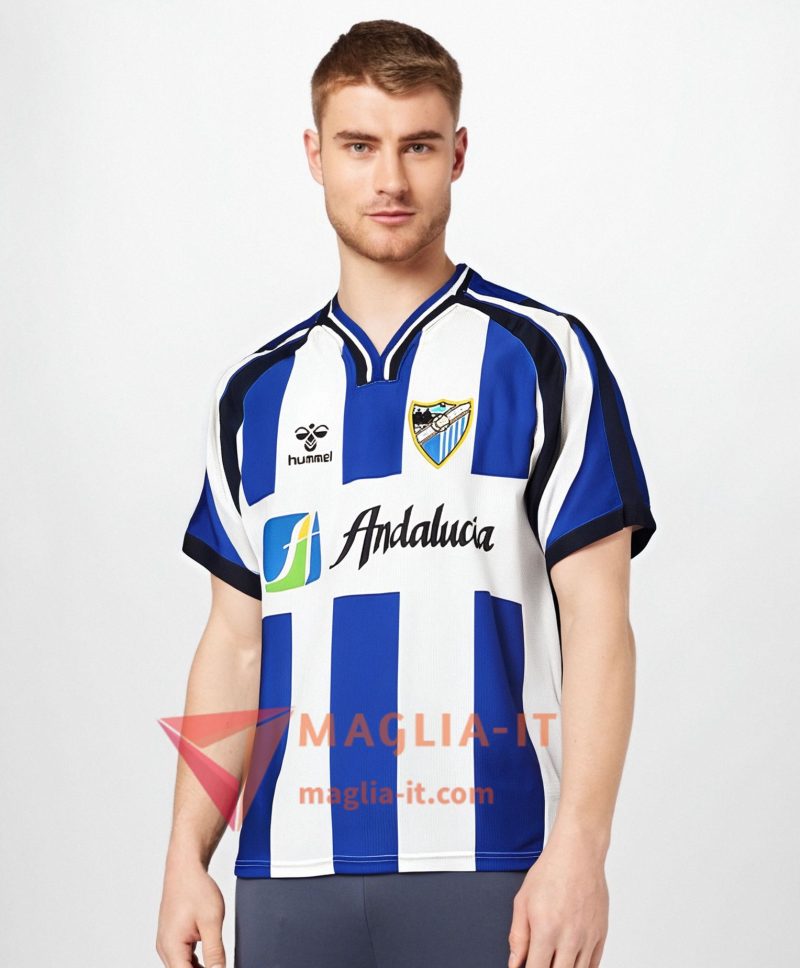 Maglietta Calcio Malaga Prima Blu/Bianco 2025/2026