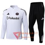 Nuova Insieme Tuta Calcio Inter Miami CF Bianco/Nero 2025/2026