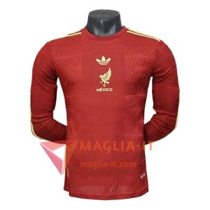 Maglia Nazionale Messico Special Edition Manica Lunga Rosso 2025/2026