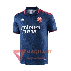 Nuova Maglia Polo Arsenal Blu 2025/2026