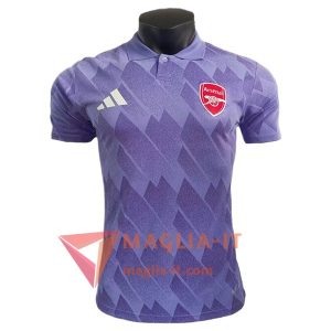Nuova Maglia Polo Arsenal viola 2025/2026