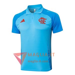 Nuova Maglia Polo Flamengo Azzurro 2025/2026