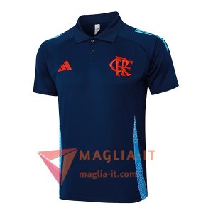 Nuova Maglia Polo Flamengo Blu Scuro 2025/2026