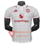 Nuova Maglia Polo Manchester United Bianco/Rosso 2025/2026