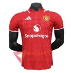 Nuova Maglia Polo Manchester United Rosso 2025/2026