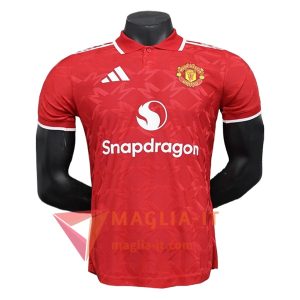 Nuova Maglia Polo Manchester United Rosso 2025/2026