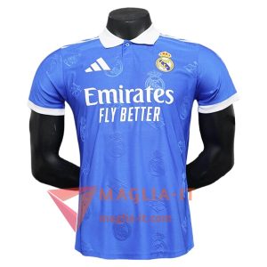 Nuova Maglia Polo Real Madrid Blu 2025/2026