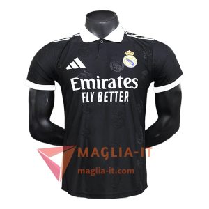 Nuova Maglia Polo Real Madrid Nero 2025/2026
